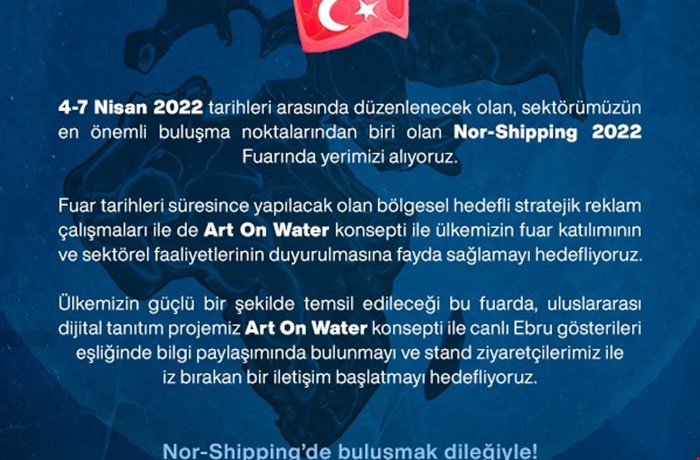 Art On Water Nor-Shipping 2022 Fuarında